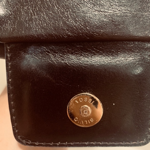 Silvio Tossi Leather Chain Strap Bag - Picture 2 of 10